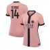 Maillot de foot Paris Saint-Germain Desire Doue #14 Troisième vêtements Femmes 2024-25 Manches Courtes